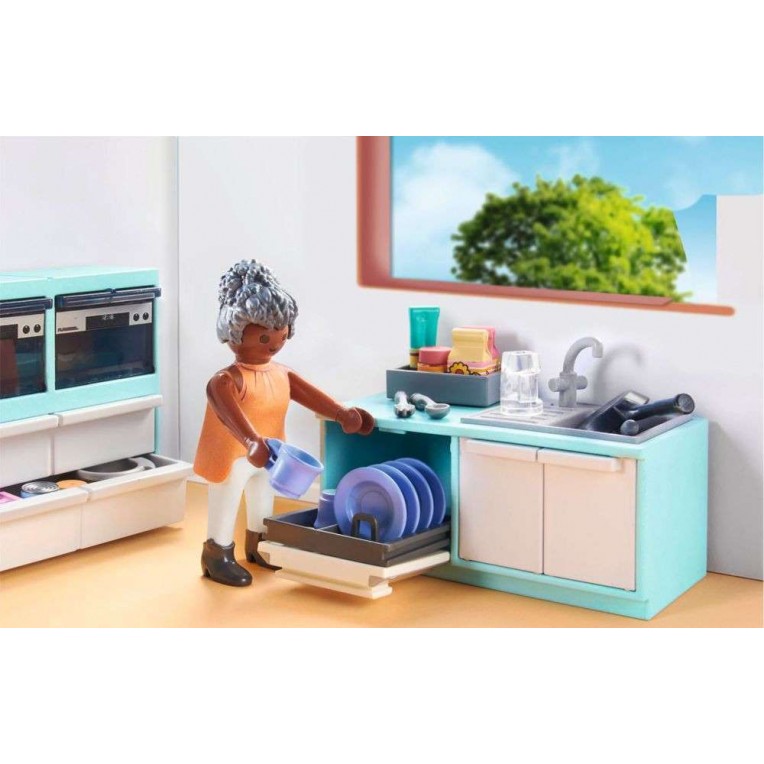 Playmobil My Life Μοντέρνα Κουζίνα με Τραπεζαρία (71608)
