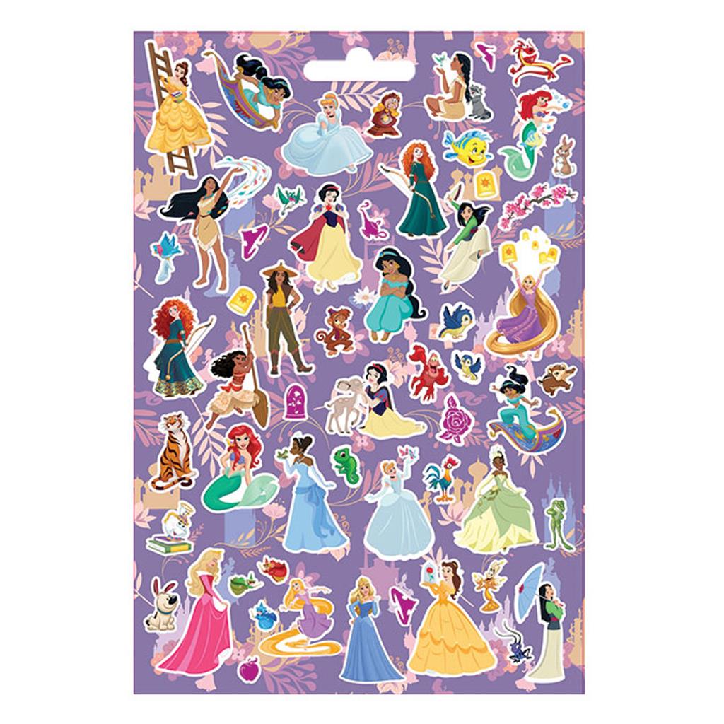 Αυτοκόλλητα Disney Princess σε Μπλοκ 300 τμχ 21,5×14,5 εκ. (000564543)