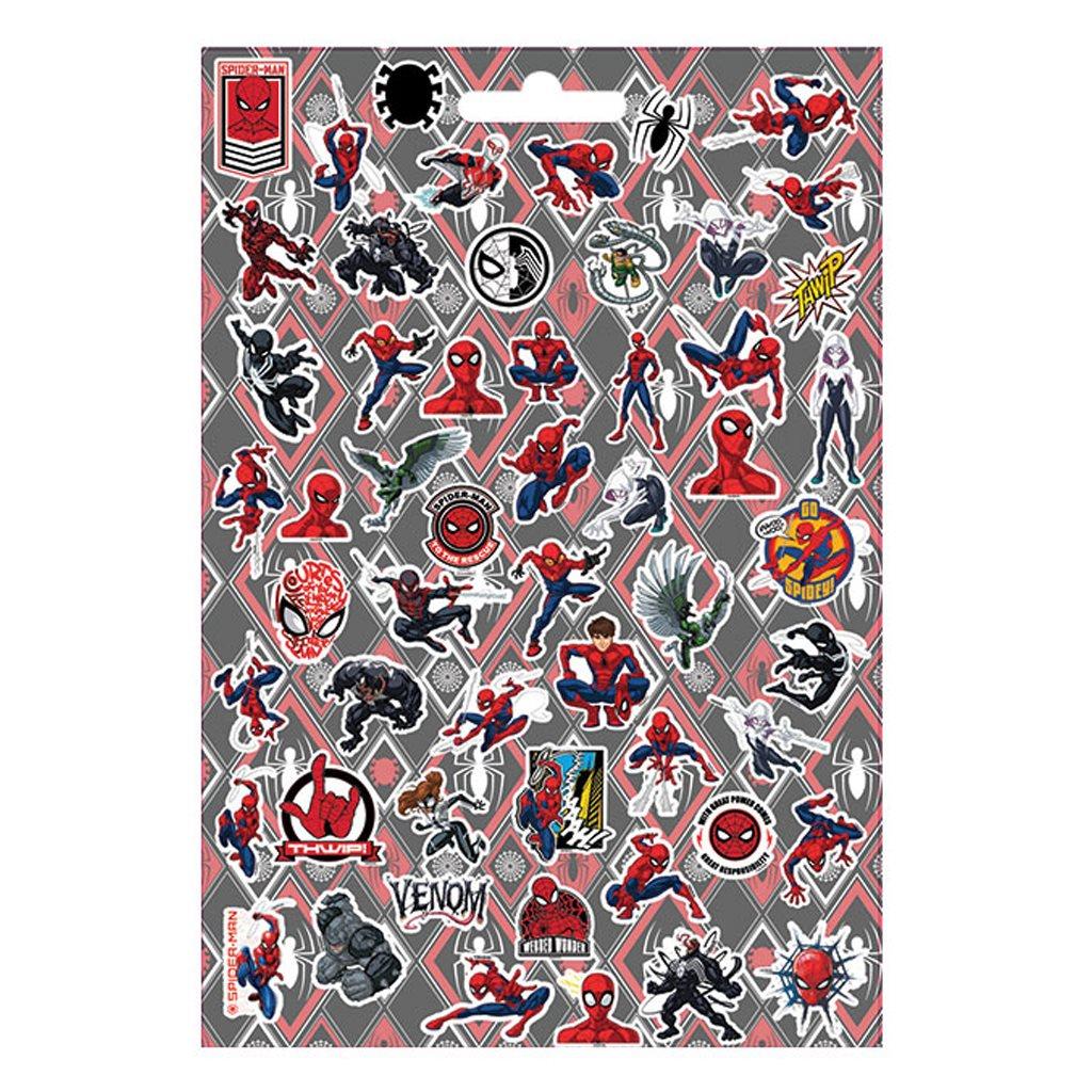 Αυτοκόλλητα Spider-Man σε Μπλοκ 300 τμχ 21,5×14,5 εκ. (000508436)