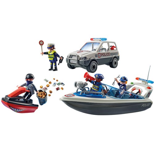 Playmobil City Action Θαλάσσια Αστυνομική Καταδίωξη (71570)