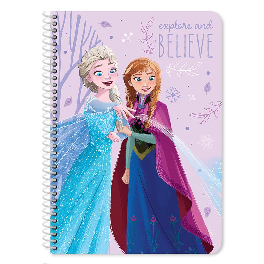 Τετράδιο Σπιράλ Disney Frozen 2 A4 2 Θέματα 60 Φύλλα 2 Σχέδια (000562995)