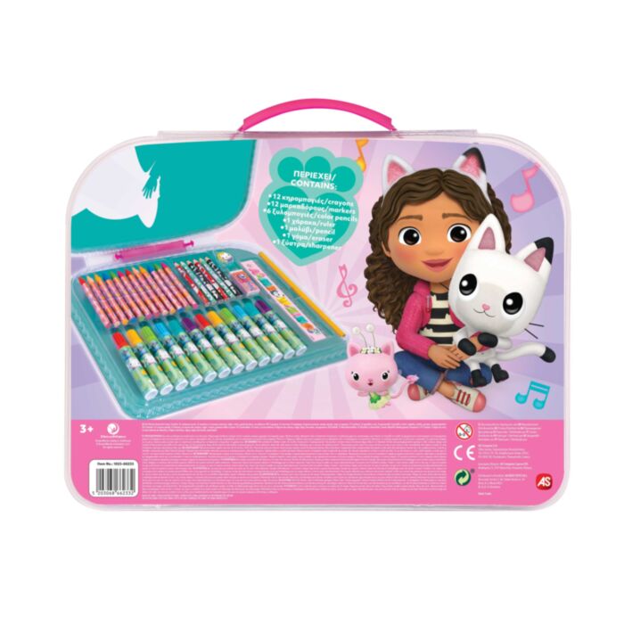 AS Art Case Σετ Ζωγραφικής DreamWorks Gabby\'s Dollhouse (1023-66233)