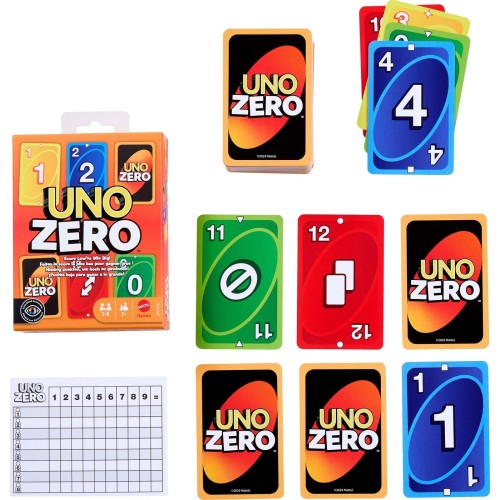 Uno Zero Παιχνίδι Καρτών (JHH48)