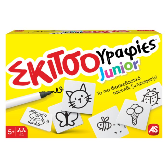 AS Games Επιτραπέζιο Παιχνίδι Σκιτσογραφίες Junior (1040-25503)