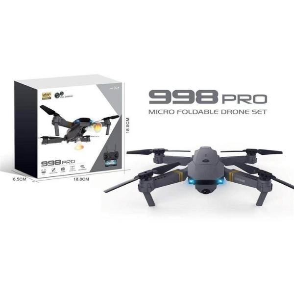 Drone 998PRO Με Κάμερα 4Κ Ultra HD 27cm 2.4GHz