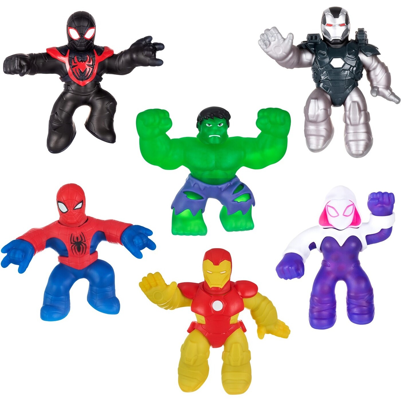 Goo Jit Zu Marvel Φιγούρα Σειρά 6 - 6 Σχέδια (GJM06000)