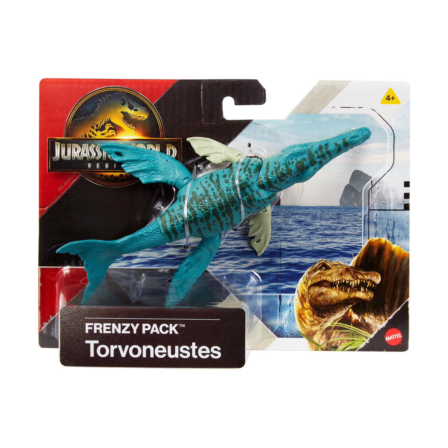 Jurassic World Rebirth Frenzy Pack Φιγούρα Δεινόσαυρος Torvoneustes (JGB72/JCL54)