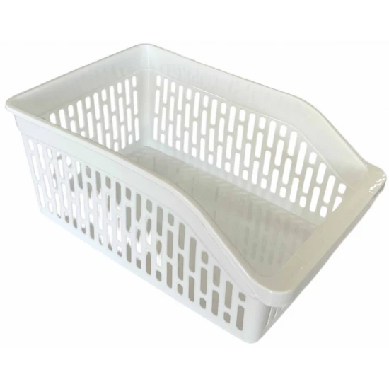 Καλάθι Οργάνωσης Πλαστικό Λευκό 19x31x13cm (TnS 32-800-1972)