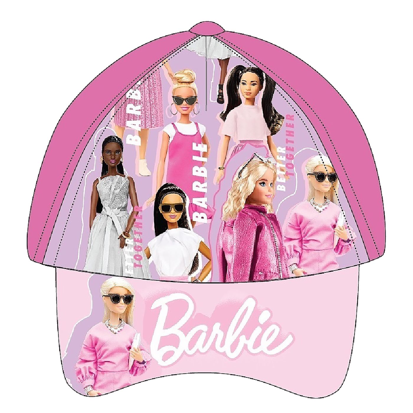 Καπέλο Παιδικό Τζόκευ Barbie uv Protection φ54cm