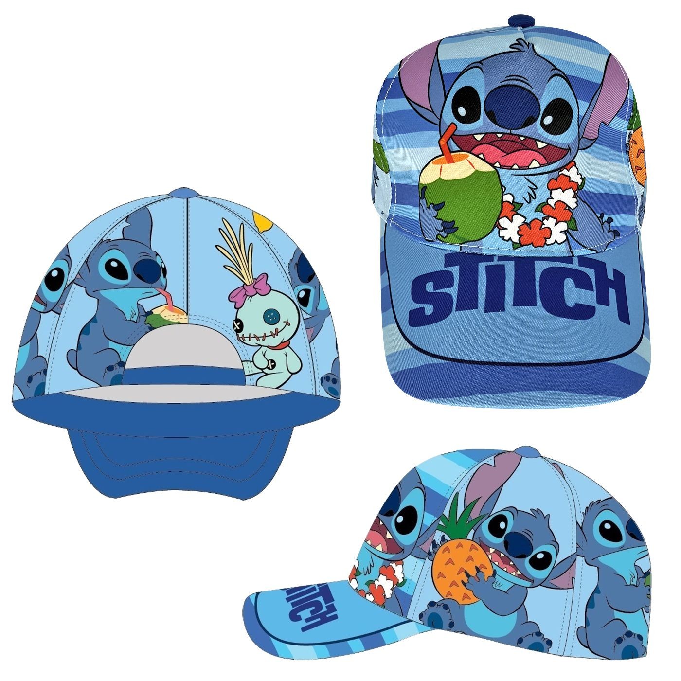 Καπέλο Παιδικό Τζόκευ Stitch boy uv Protection φ52cm & 54cm