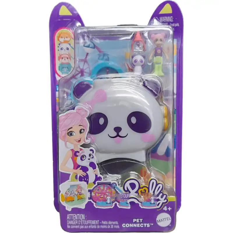 Mattel Polly Pocket Mini – Σετάκι Με Ζωάκια (GYV99/HRD38)