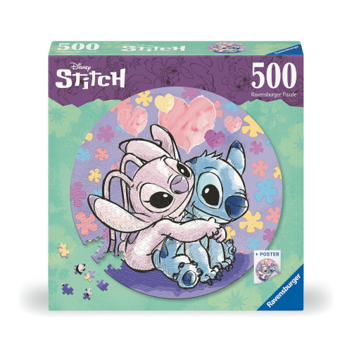 Παζλ 500 τεμ. Stitch & Angel (17581)