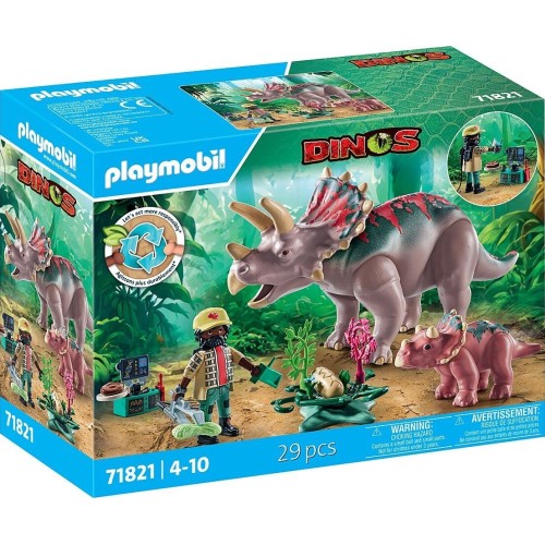 Playmobil Τρικεράτοπες Και Εξερευνητής (71821)