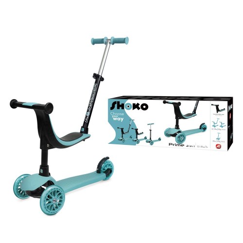 Shoko Παιδικό Scooter Premium 3 Σε 1 Γαλάζιο (5004-50505)