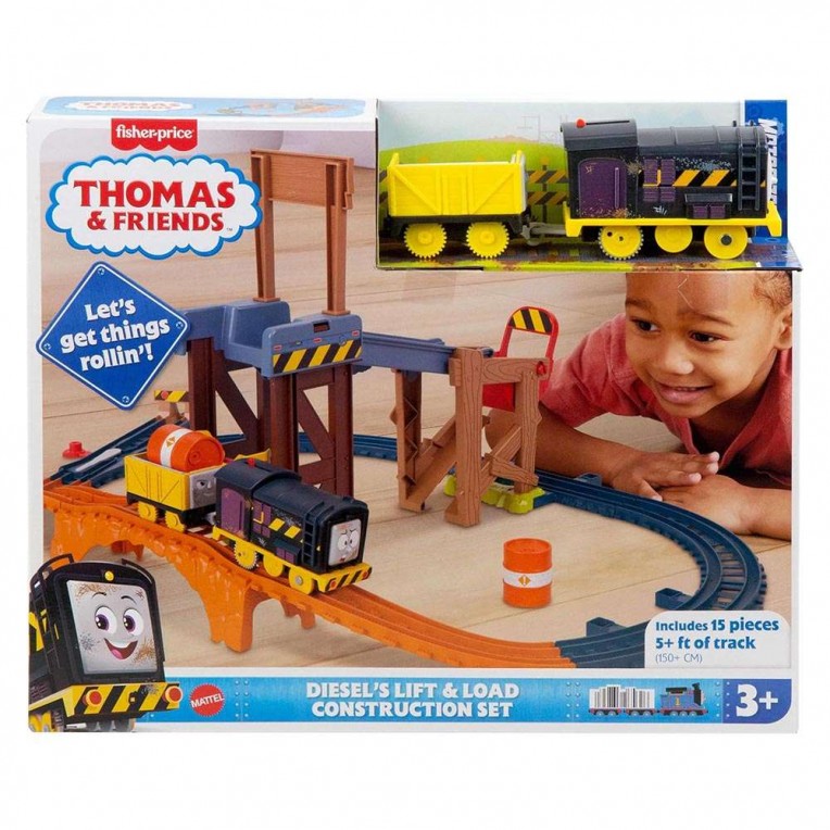 Thomas & Friends Πίστα Παράδοσης Φορτίων με τον Diesel (JBW20)