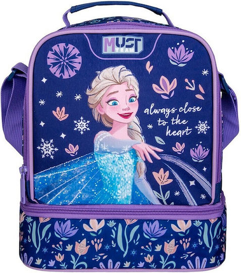 Τσαντάκι Φαγητού Must Team Frozen Always Close to the Heart Ισοθερμικό 2 Θήκες (000565051)
