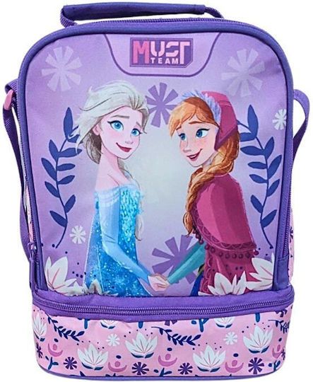 Τσαντάκι Φαγητού Must Team Frozen Sisters Ισοθερμικό 2 Θήκες (000565052)